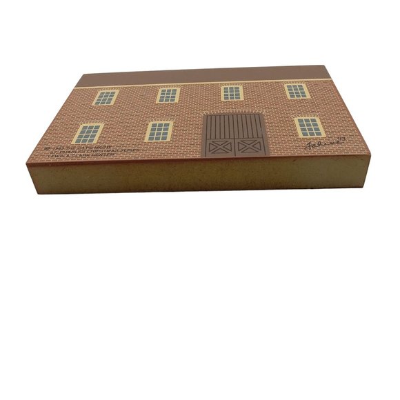 Cat's Meow Village Lewis & Clark Center, St. Charles Christmas Series Signed - Picture 6 of 8